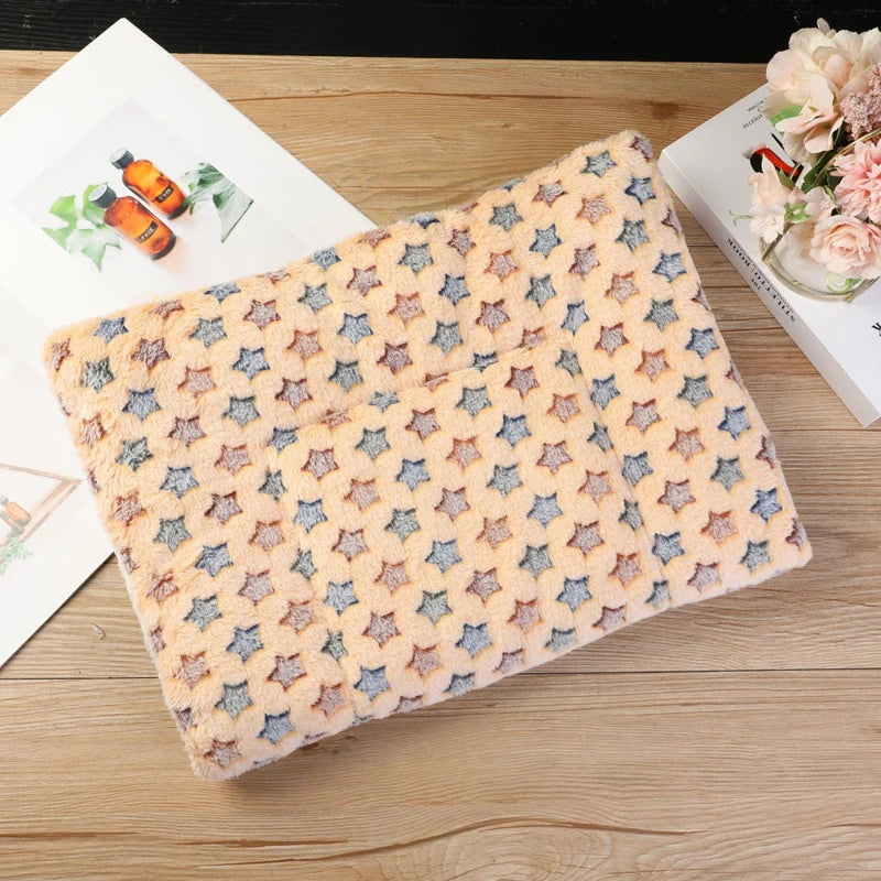 Reversible Plush Pet Comfort Cushion
