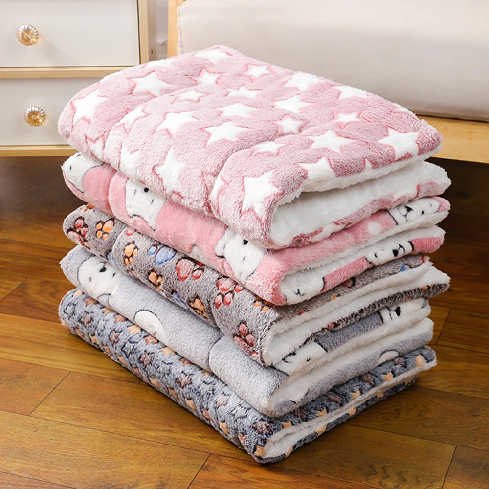 Reversible Plush Pet Comfort Cushion