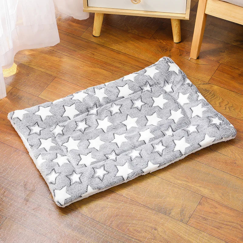 Reversible Plush Pet Comfort Cushion