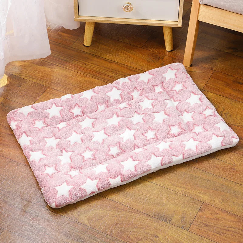 Reversible Plush Pet Comfort Cushion