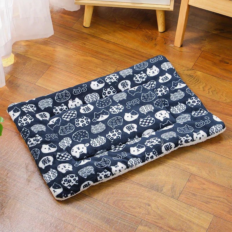 Reversible Plush Pet Comfort Cushion